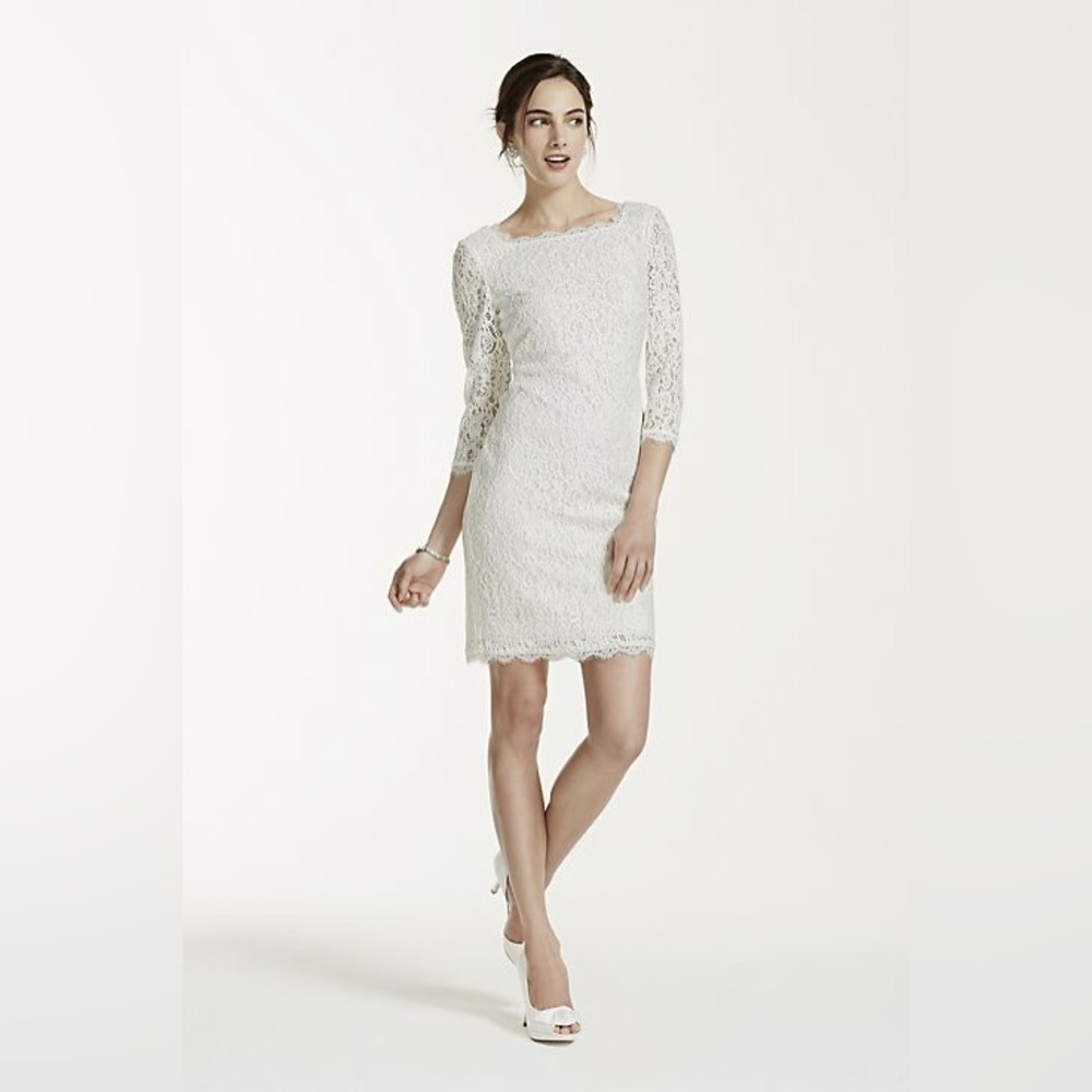 Perfect dress for wedding rehearsal or elopement!